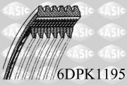 6DPK1195 SASIC ozubený klinový remeň 6DPK1195 SASIC