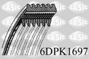 6DPK1697 ozubený klínový řemen SASIC