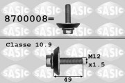 8700008 Sroub remenice SASIC