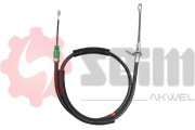555363 Tažné lanko, parkovací brzda SEIM