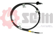 555370 Tažné lanko, parkovací brzda SEIM