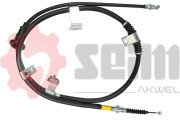 555371 Tažné lanko, parkovací brzda SEIM