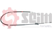 555827 Tažné lanko, parkovací brzda SEIM