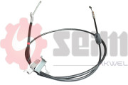 555828 Tažné lanko, parkovací brzda SEIM
