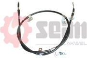 555836 Tažné lanko, parkovací brzda SEIM