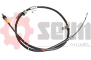 555886 Tažné lanko, parkovací brzda SEIM