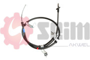 555956 Tažné lanko, parkovací brzda SEIM