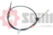 555968 Tažné lanko, parkovací brzda SEIM