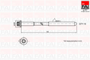 B1136 FAI AutoParts sada skrutiek hlavy valcov B1136 FAI AutoParts