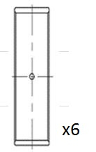 BB2019-STD Ojniční ložisko FAI AutoParts