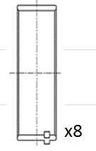 BB2029-STD Ojniční ložisko FAI AutoParts