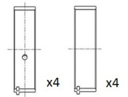 BB2050-STD Ojniční ložisko FAI AutoParts