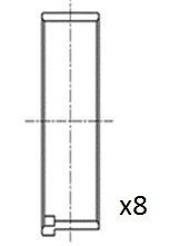 BB2070-STD Ojniční ložisko FAI AutoParts