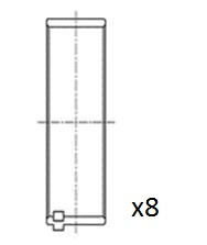 BB2082-STD Ojniční ložisko FAI AutoParts