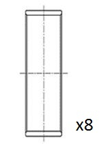 BB2084-STD Ojniční ložisko FAI AutoParts