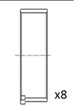 BB2085-STD FAI AutoParts ojničné lożisko BB2085-STD FAI AutoParts