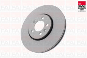 BD139 FAI AutoParts brzdový kotúč BD139 FAI AutoParts