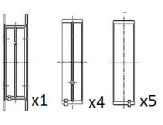 BM1009-STD Hlavní ložiska klikového hřídele FAI AutoParts