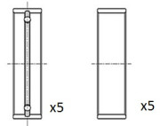 BM1041-STD Hlavní ložiska klikového hřídele FAI AutoParts