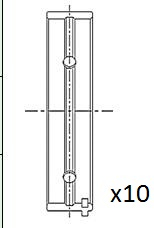 BM1052-010 FAI AutoParts lożisko kľukového hriadeľa BM1052-010 FAI AutoParts