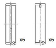 BM1060-025 Hlavní ložiska klikového hřídele FAI AutoParts