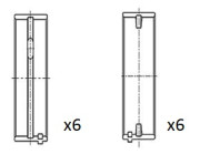 BM1062-025 Hlavní ložiska klikového hřídele FAI AutoParts