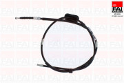 FBC0405 Tažné lanko, parkovací brzda FAI AutoParts