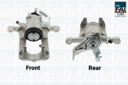 FPCA168R Brzdový třmen PRO FAI AutoParts