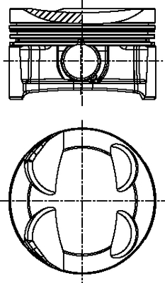 PK67-050 FAI AutoParts piest PK67-050 FAI AutoParts