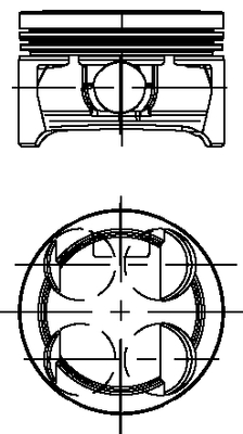 PK94-050 Píst FAI AutoParts