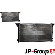 1114208600 Chladič, chlazení motoru JP GROUP