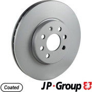 1263104400 Brzdový kotouč JP GROUP