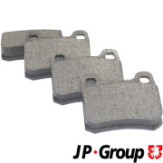 1363700110 Sada brzdových destiček, kotoučová brzda JP GROUP