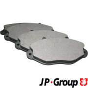 1563600410 Sada brzdových destiček, kotoučová brzda JP GROUP