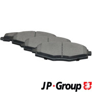 3263600410 Sada brzdových destiček, kotoučová brzda JP GROUP