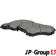 3563601110 Sada brzdových destiček, kotoučová brzda JP GROUP