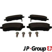 3663601010 Sada brzdových destiček, kotoučová brzda JP GROUP