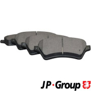 3763600610 Sada brzdových destiček, kotoučová brzda JP GROUP