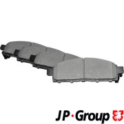 3963600210 Sada brzdových destiček, kotoučová brzda JP GROUP
