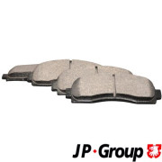4063601110 Sada brzdových destiček, kotoučová brzda JP GROUP