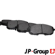 4063601210 Sada brzdových destiček, kotoučová brzda JP GROUP