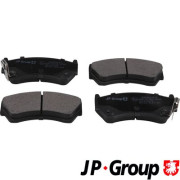 4063604610 Sada brzdových destiček, kotoučová brzda JP GROUP