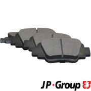 4063700210 Sada brzdových destiček, kotoučová brzda JP GROUP