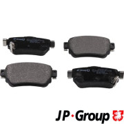 4063701110 Sada brzdových destiček, kotoučová brzda JP GROUP