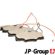 4163604310 Sada brzdových destiček, kotoučová brzda JP GROUP