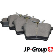 4163700710 Sada brzdových destiček, kotoučová brzda JP GROUP