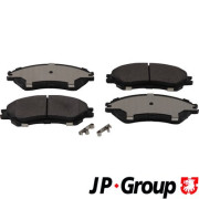 4763604510 Sada brzdových destiček, kotoučová brzda JP GROUP