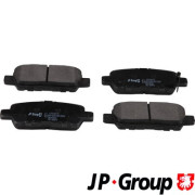 4763700110 Sada brzdových destiček, kotoučová brzda JP GROUP