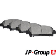 4863600110 Sada brzdových destiček, kotoučová brzda JP GROUP
