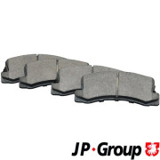4863700110 Sada brzdových destiček, kotoučová brzda JP GROUP